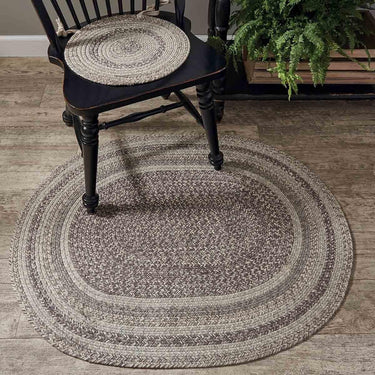 Hartwick Braided Oval Rug 2.6' x 3.5' Park Designs - The Fox Decor